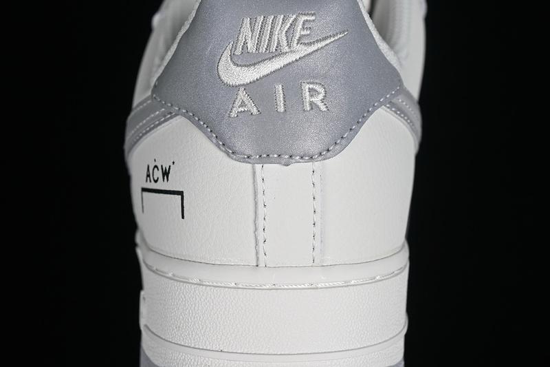 AIR FORCE 1  LOW WHITE GREY SILVER