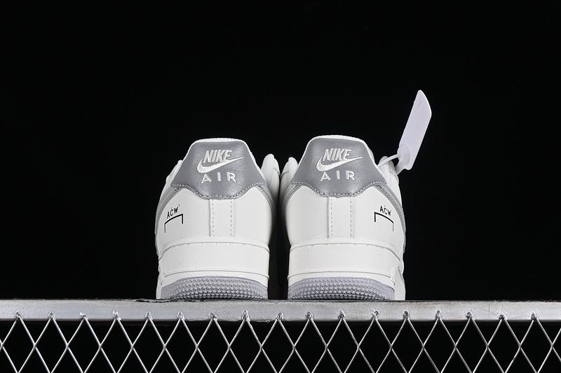 AIR FORCE 1  LOW WHITE GREY SILVER