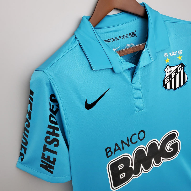 Retro Long Sleeve Santos 11/12 Home