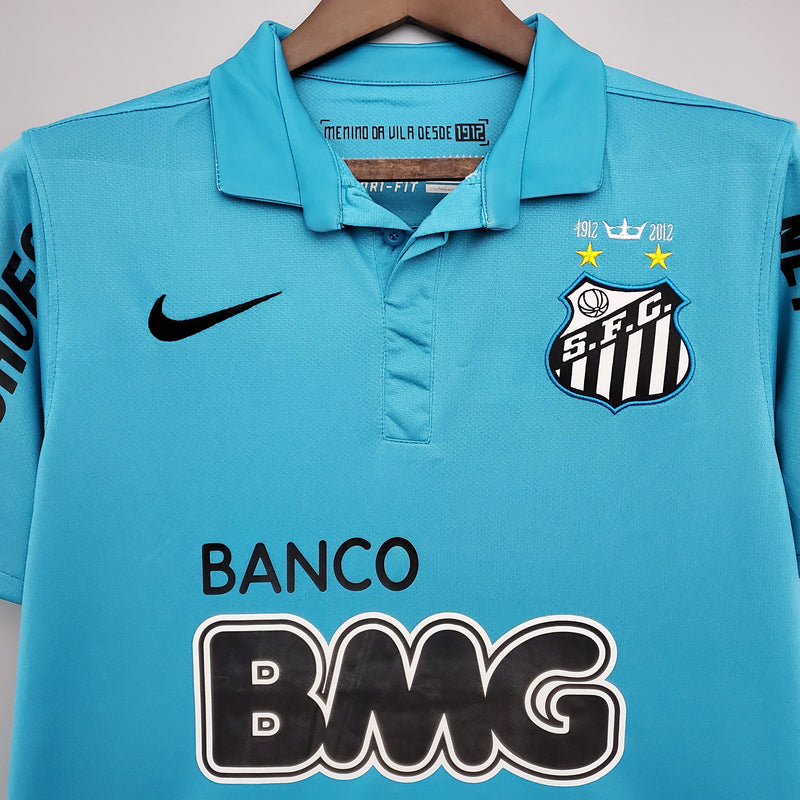 Retro Long Sleeve Santos 11/12 Home