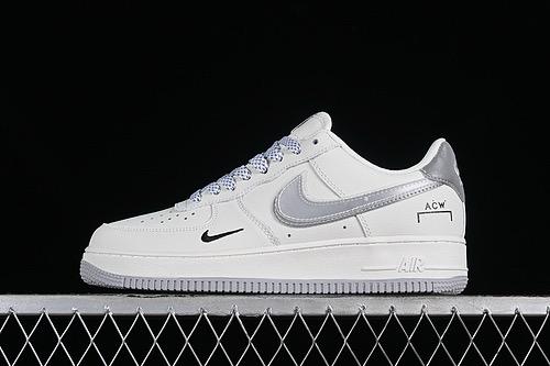 AIR FORCE 1  LOW WHITE GREY SILVER