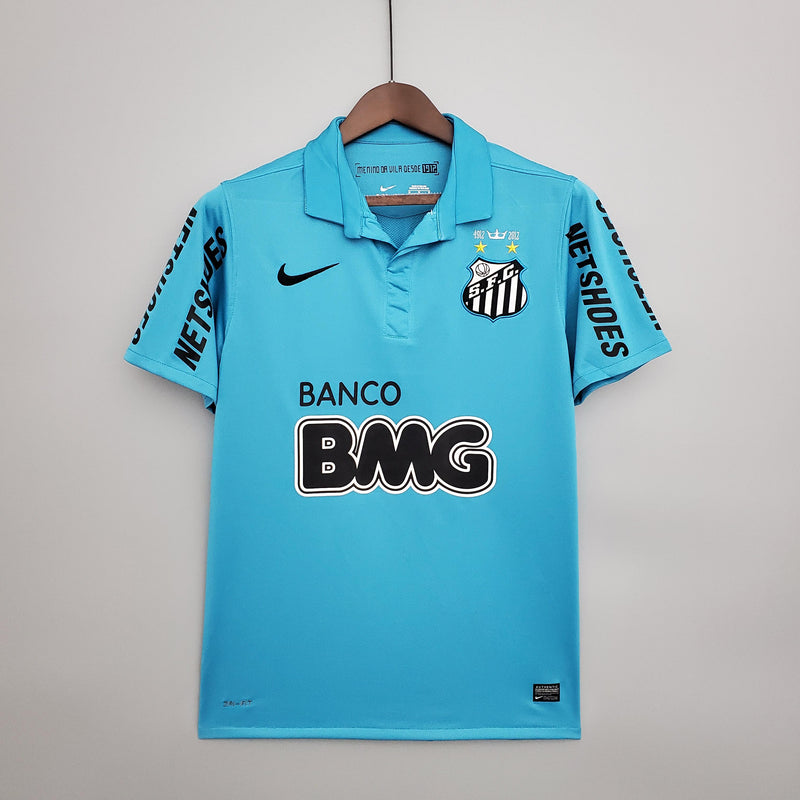 Retro Long Sleeve Santos 11/12 Home