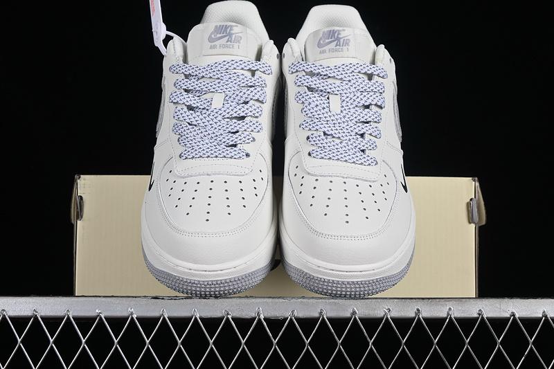 AIR FORCE 1  LOW WHITE GREY SILVER