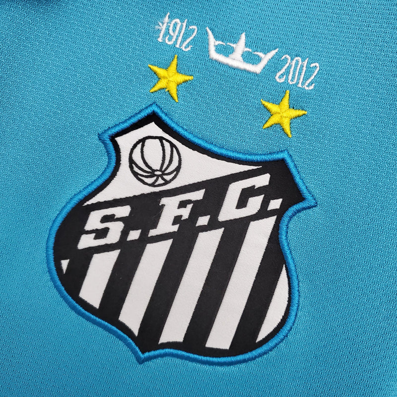 Retro Long Sleeve Santos 11/12 Home