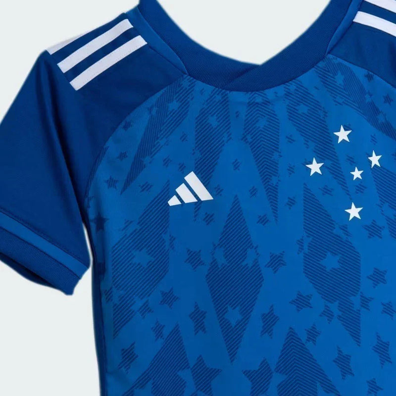 Kit Infantil Cruzeiro Primeiro Uniforme 2024/2025